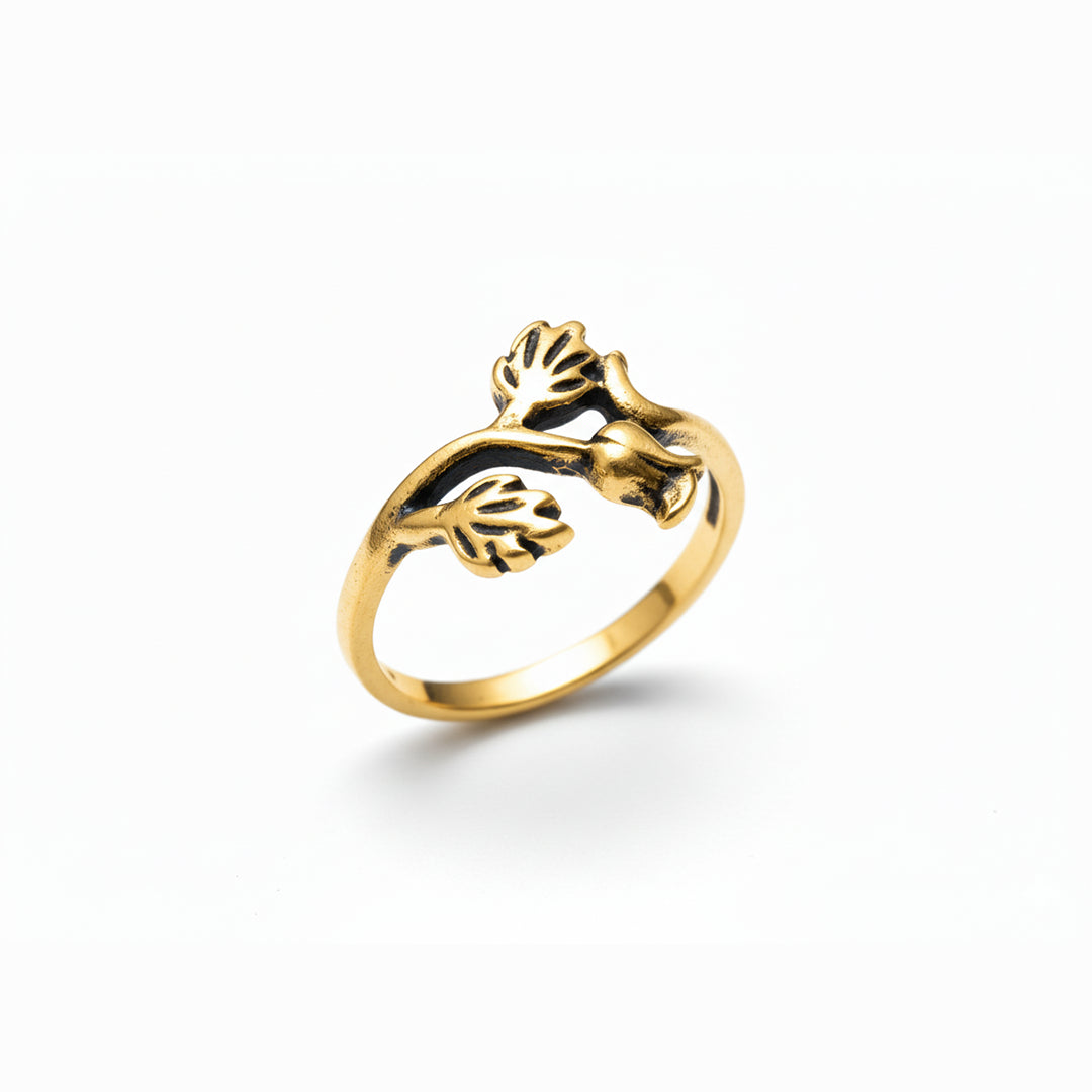 Floral Branch Ring