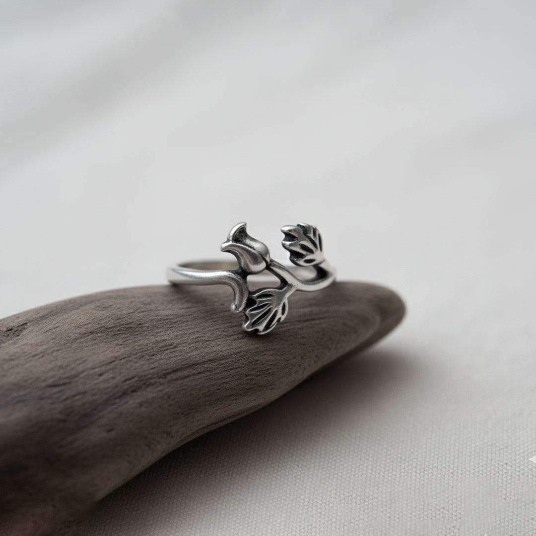 Floral Branch Ring