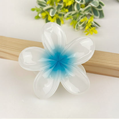 Plumeria Blossom Hair Claw Clip