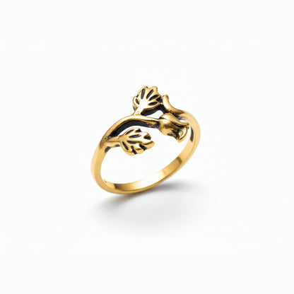 Floral Branch Ring