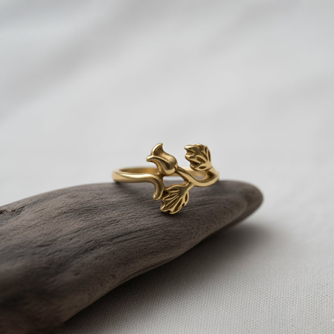 Floral Branch Ring