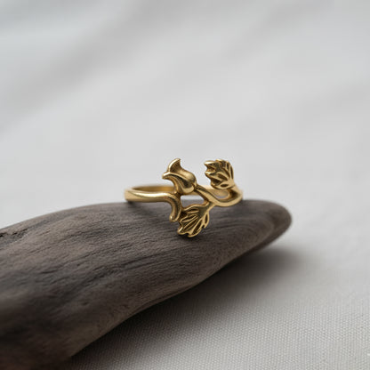 Floral Branch Ring
